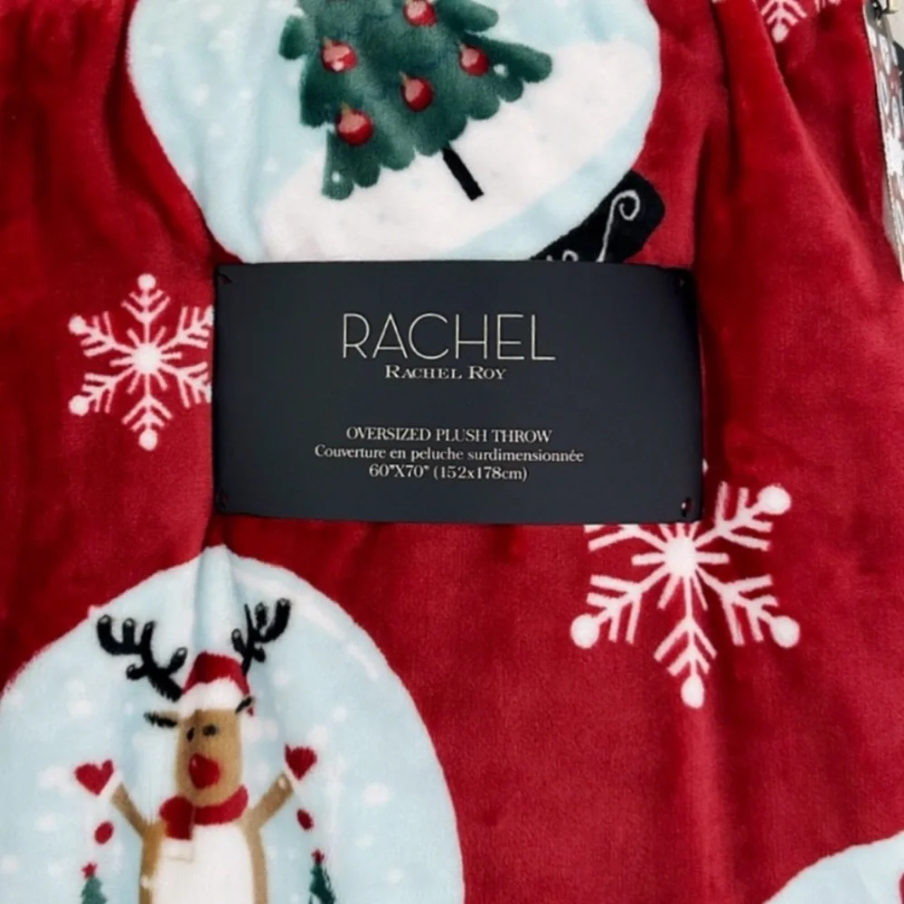 Rachel Rachel Roy Christmas Plush Throw
